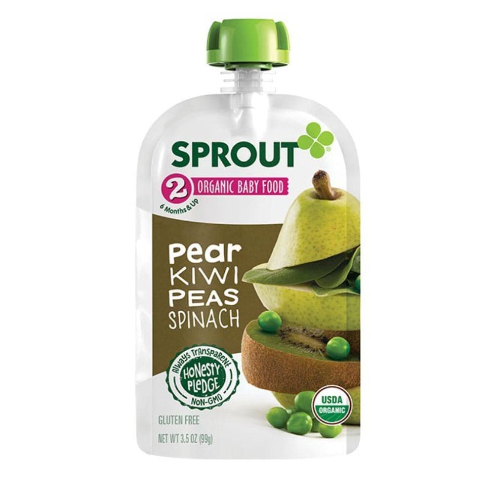 Sprout – Organic Pear Kiwi Peas Spinach Baby Food