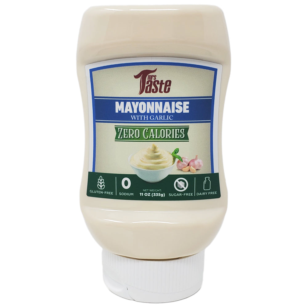 Mrs. Taste Zero Sodium Mayonnaise with Garlic – 11oz.