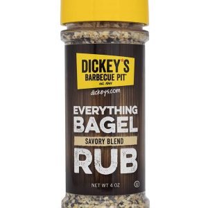 Dickeys – Rub Everything Bagel, 4 Oz (Pack of 6)