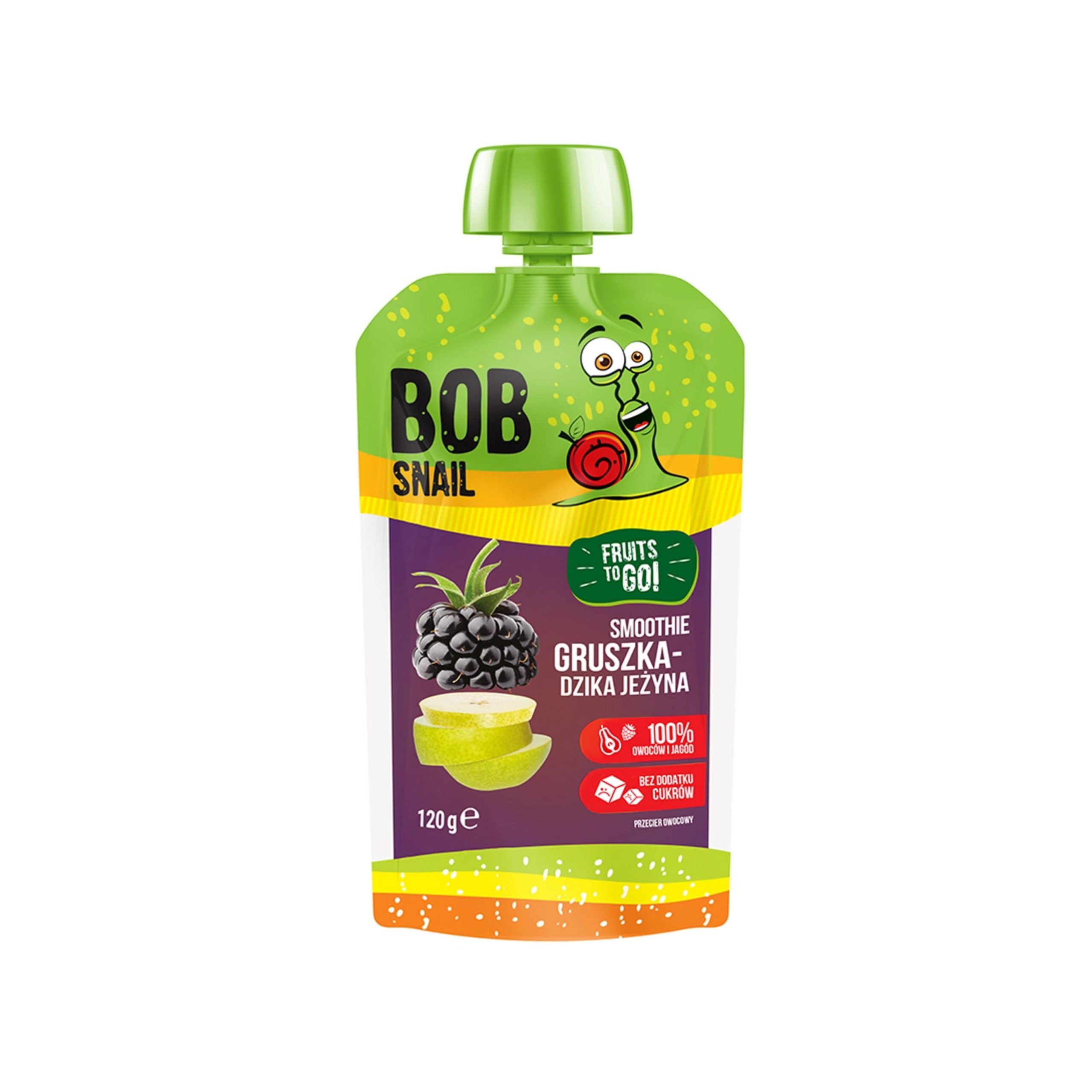 Bob Snail Pear Blackberry Smoothie 120g (Ukraine)