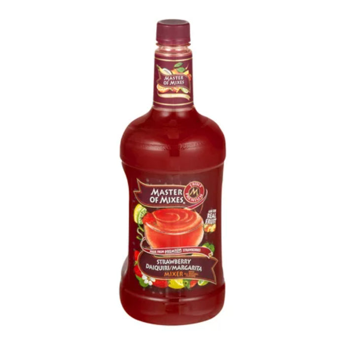 Master of Mixes – Strawberry Daiquiri Margarita Mix, 1.75 L | Pack of