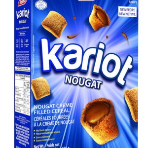 Telma Kariot Nougat Creme Filled Cereal, Family Size, 24.2 oz