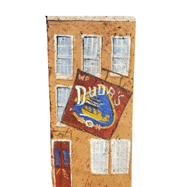 Linda Amtmann Hand Painted Brick- Duda’s