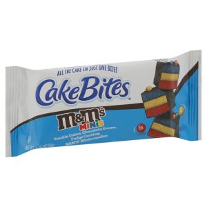 Cake Bites – M&M Minis