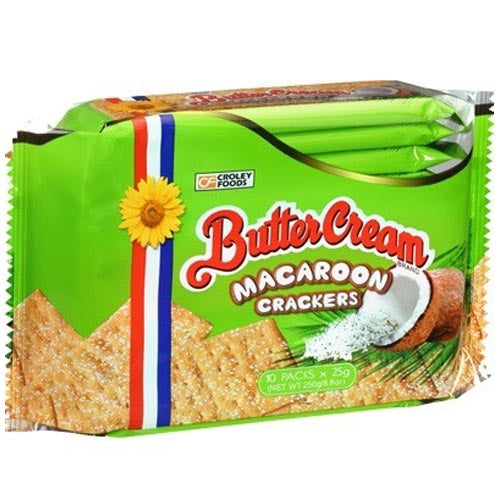 Butter Cream – Macaroon Crackers – 10 Pack – 25 G – 8.8 OZ