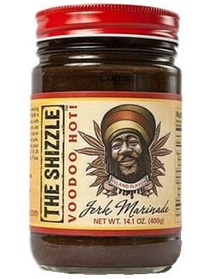 The Shizzle Voodoo Hot! Jerk Marinade, 14oz.