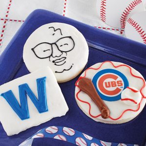 Deerfields Bakery Chicago Cubs Cookie Trio Add-on
