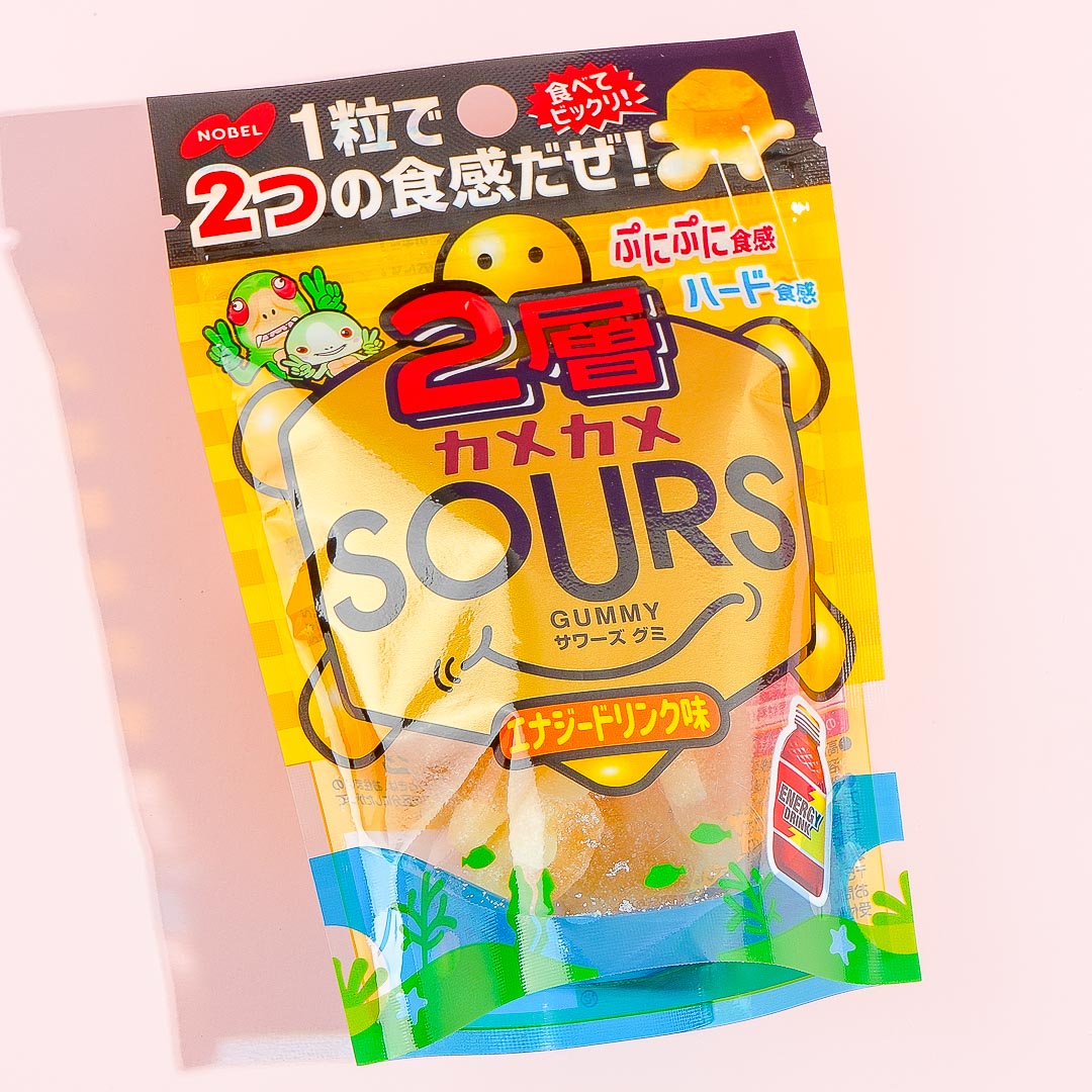 Nobel Kame Kame Sours Gummies – Energy Drink