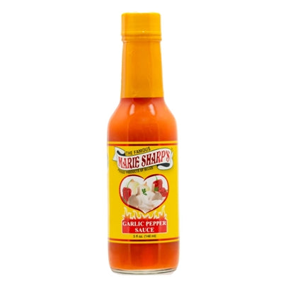 Hot Sauce Marie Sharps Original Garlic Habanero 5oz Heat 4.