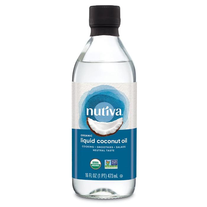 Nutiva – Liquid Coconut Oil, 16 fl oz | Pack of 6