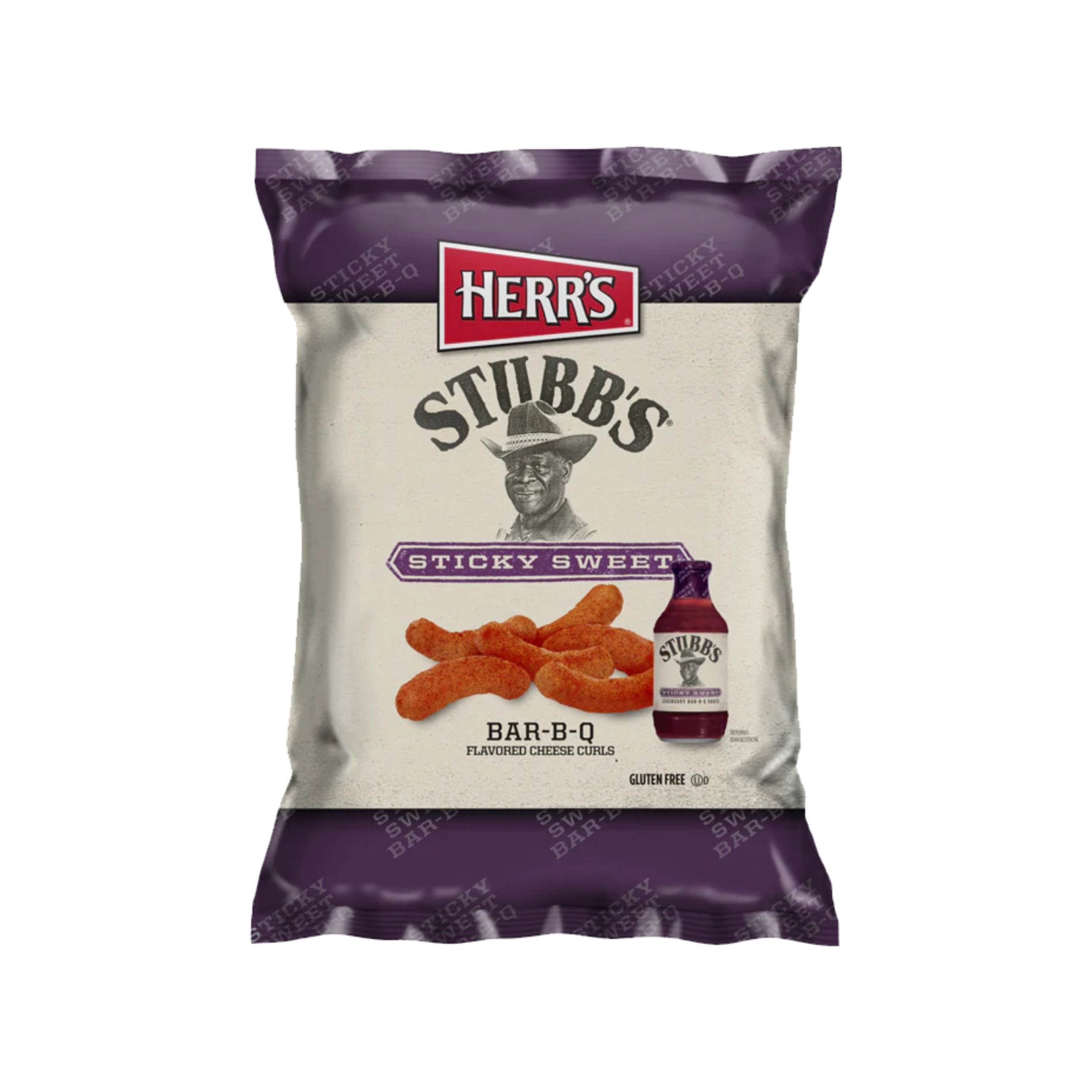 Herr’s Stubb’s Sticky Sweet Cheese Curls (US)