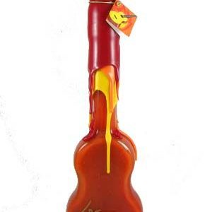 Cajohn’s Red Savina Puree Guitar Hot Sauce – signed