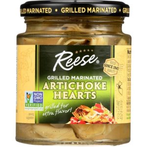 Reese – Grilled Marinated Artichoke Hearts, 7.5 oz | Pack of 12
