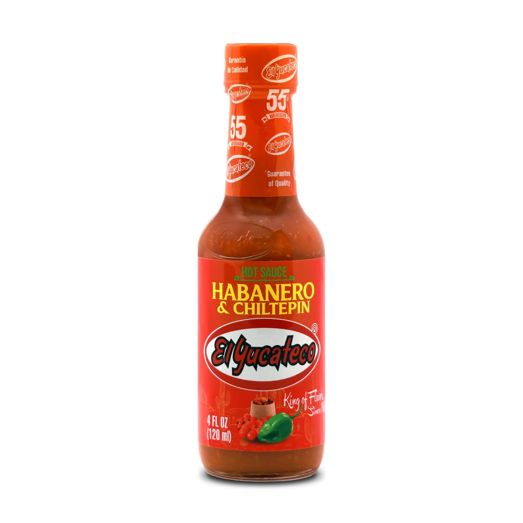 El Yucateco Chiltepin Habanero Hot Sauce – 4oz