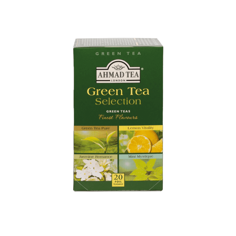 AHMAD TEA Green Tea Selection of 4 Green Teas