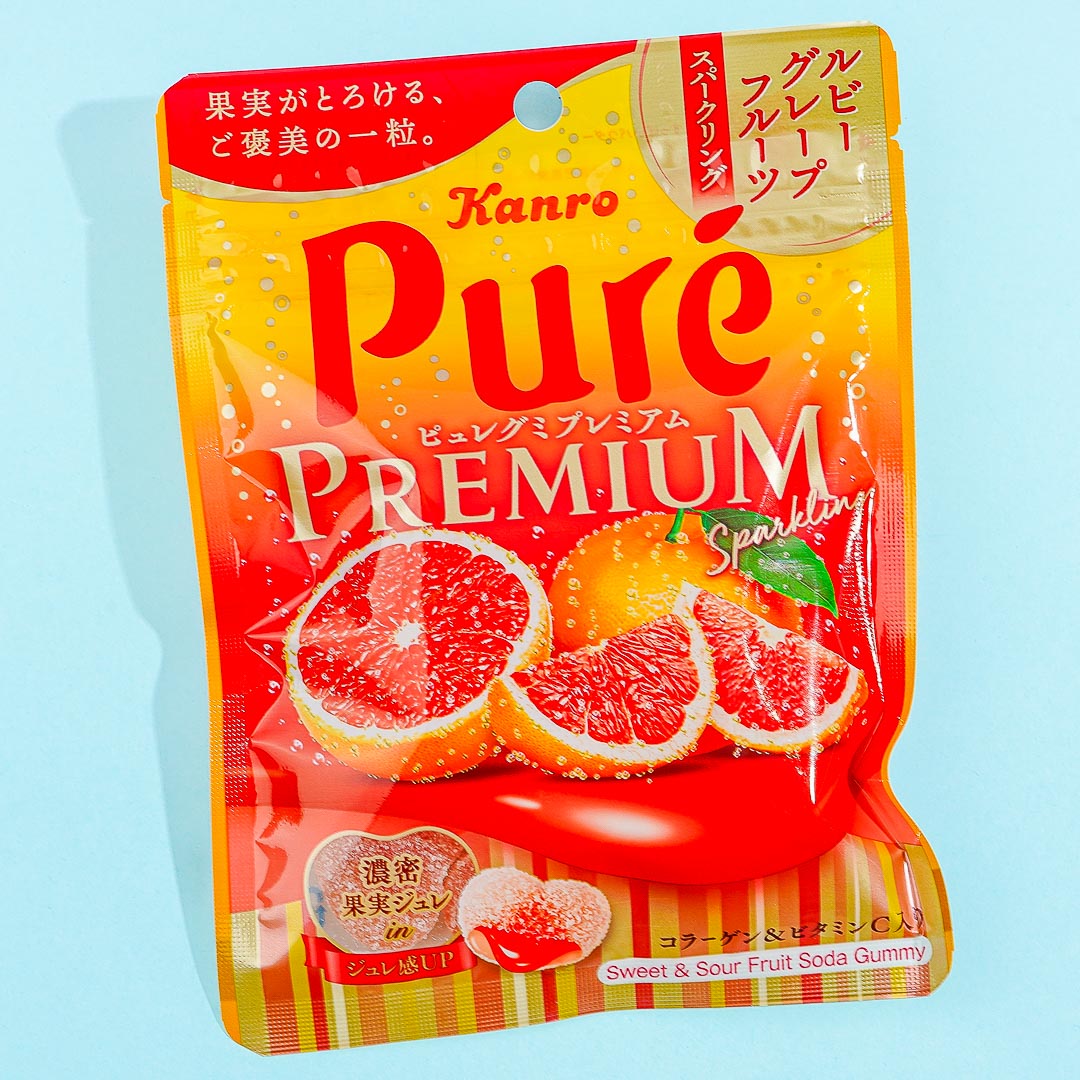 Pure Premium Gummy – Ruby Grapefruit Sparkling
