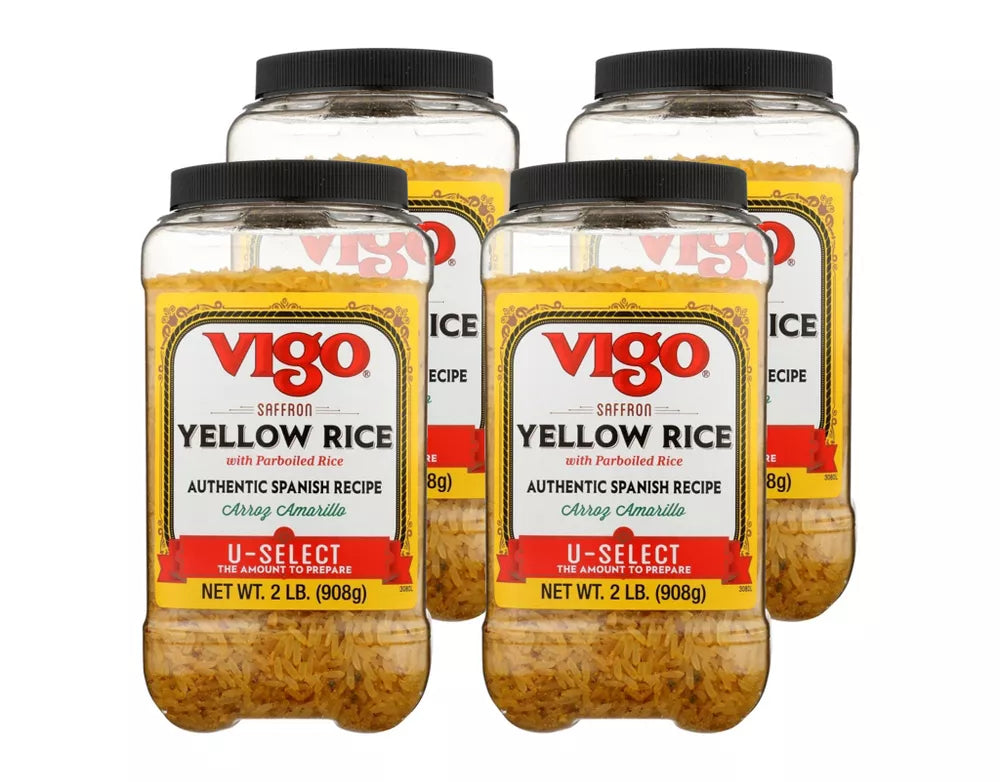 Vigo Rice Yellow 2 lb – Pack Of 4