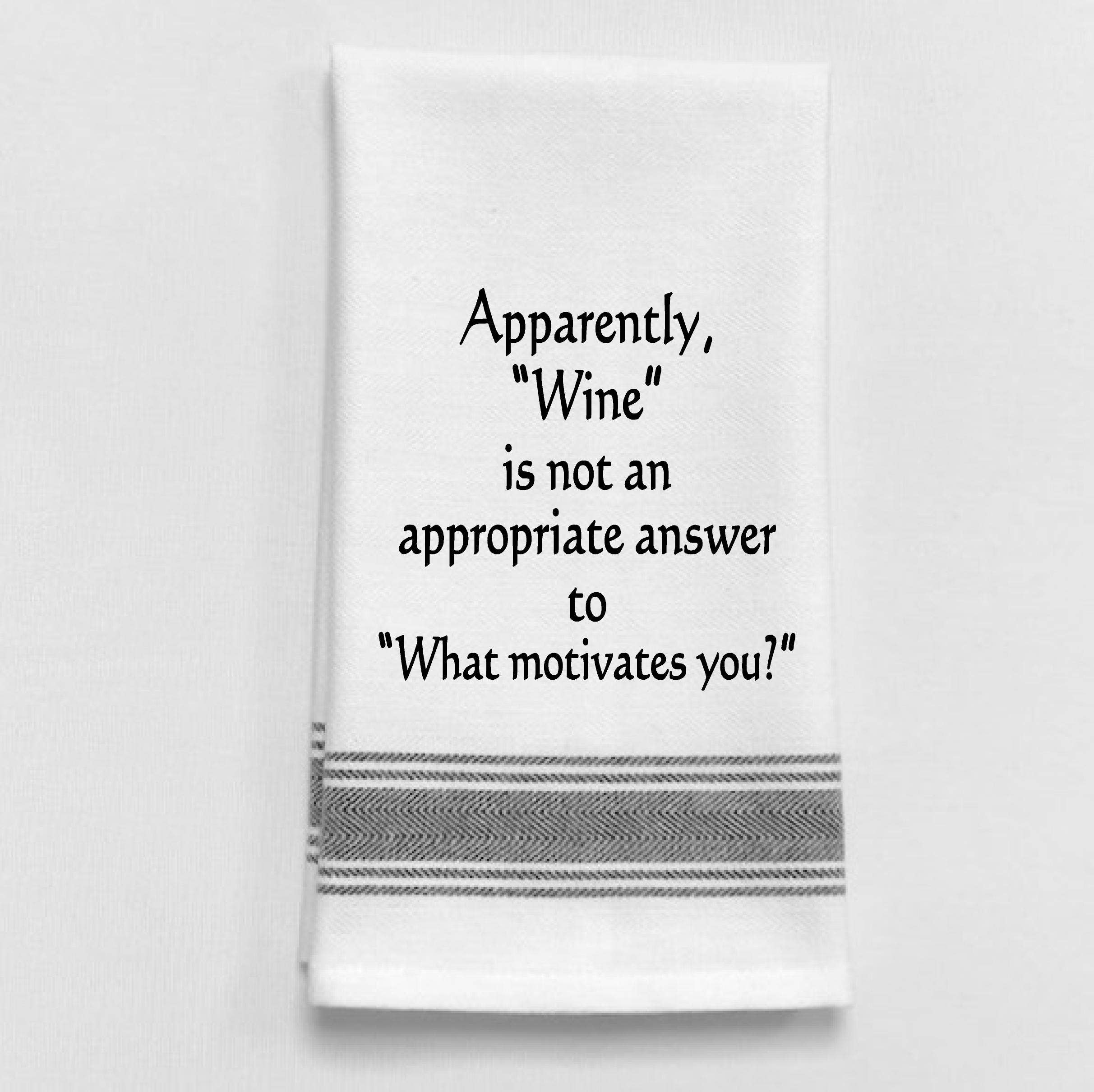 Wild Hare Designs – Apparently, wine is not an appropriate answer… B