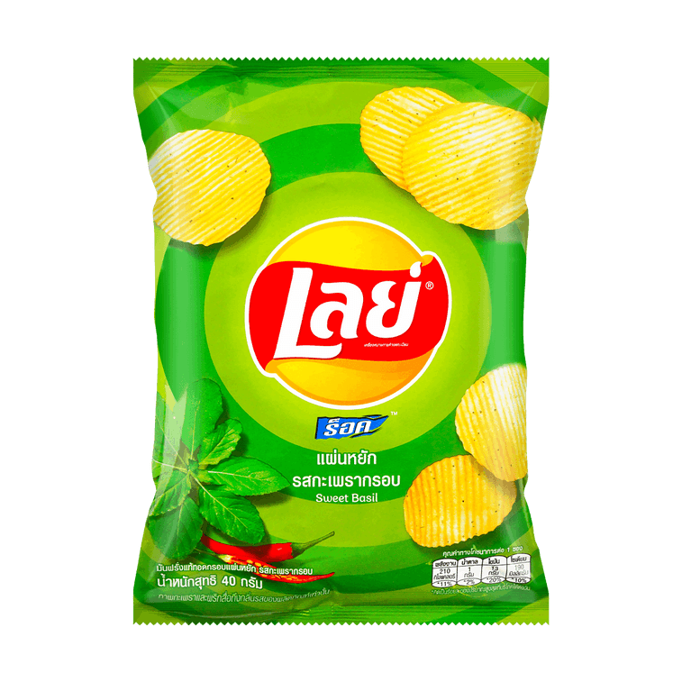 Lay’s Sweet Basil Flavor