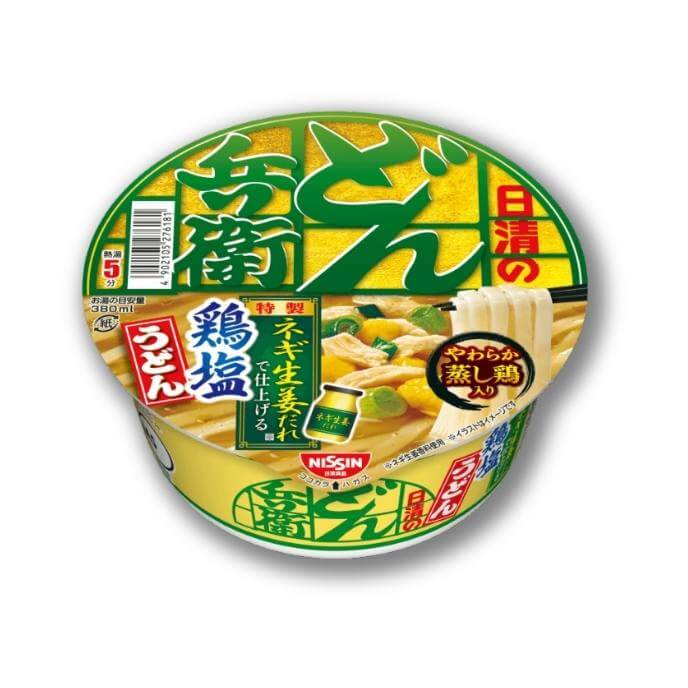 Nissin – Donbei Chicken Salt Udon with Negi & Ginger Sauce