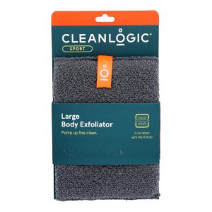 Cleanlogic – Sport Large Body Exfoliator Loofah Sponges, 1 Each