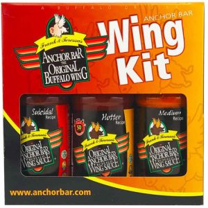 Anchor Bar Hot Wing Sauces Gift Box, 3/12oz.