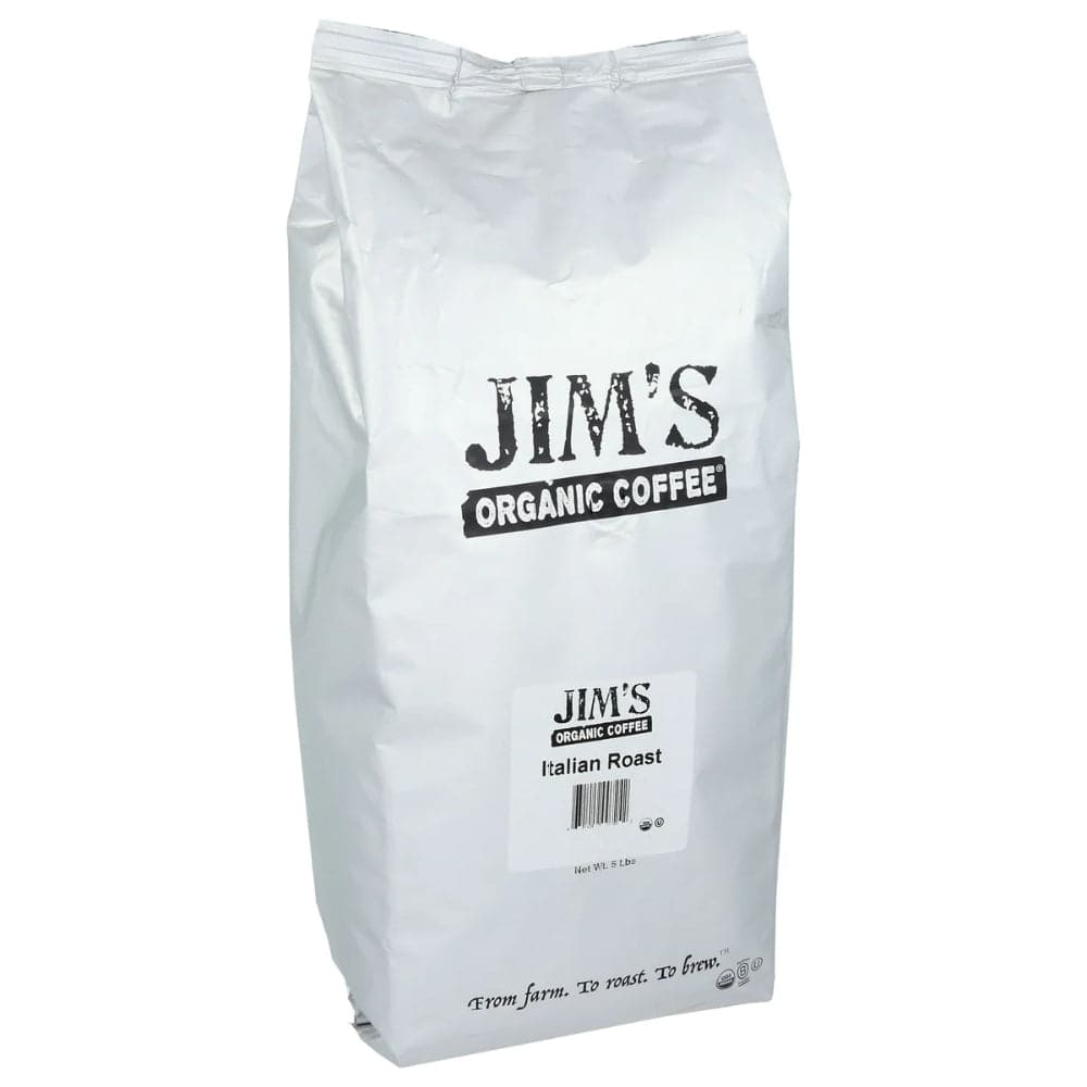 Jim’s Organic – Organic Whole Bean Coffee Very Dark Italian Roast, 11