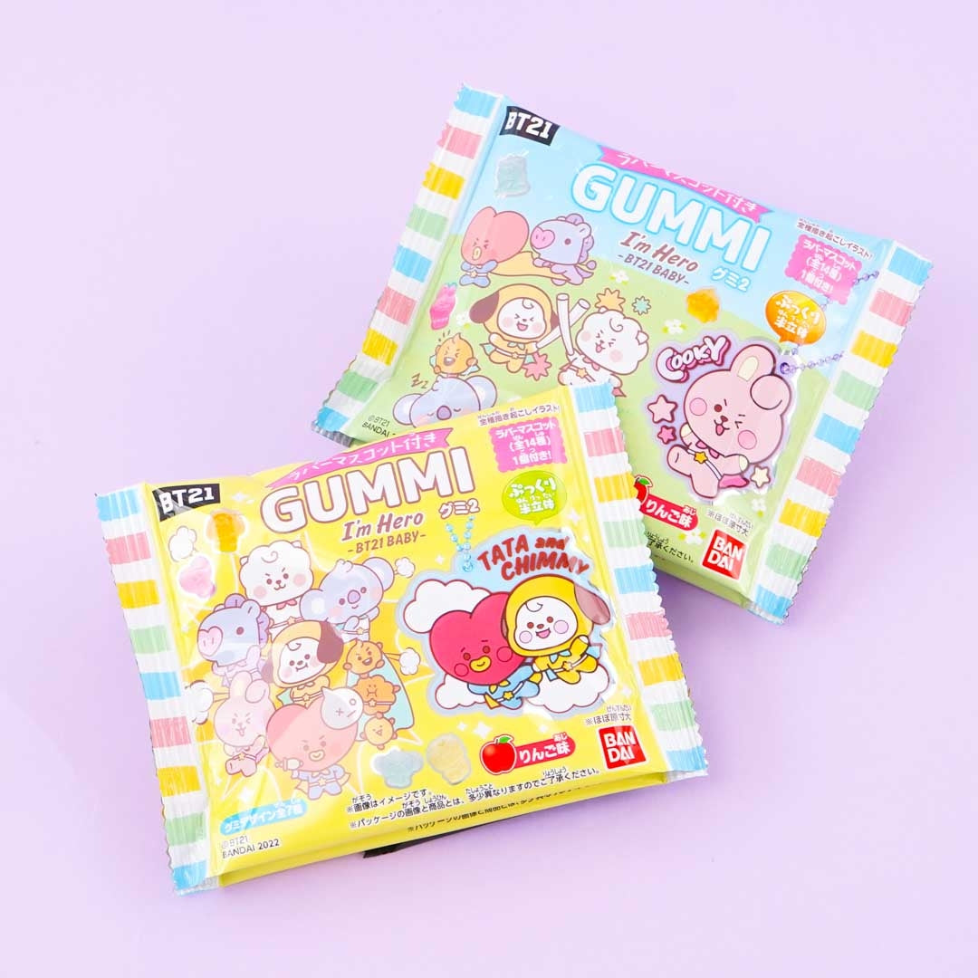 BT21 Baby I’m Hero Charm With Gummy