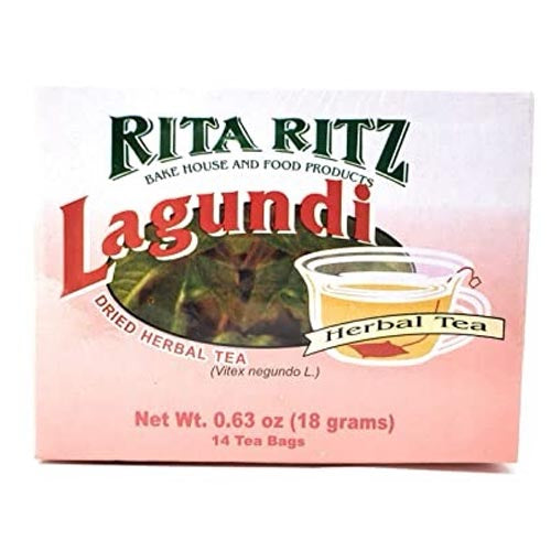 Rita Ritz – Lagundi Dried Herbal Tea – 14 Tea Bags – 18 G