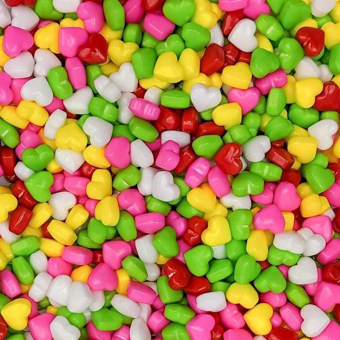 Rainbow Hearts Candy