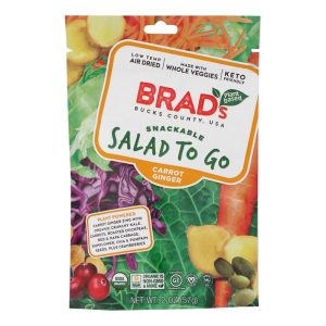 Brad’s – Plant Based Salad To Go Carrot Ginger, 2 oz