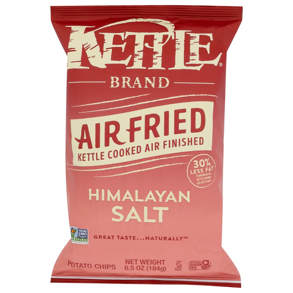 Kettle Foods – Air Fried Himalayan Salt Potato Chips 6.5 OZ – (Pack of