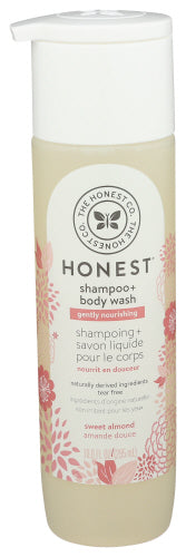The Honest Company Shampoo & Body Wash Sweet Almond (10 Oz – Pack of 6