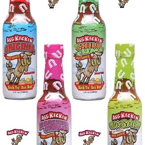 Ass Kickin Hot Sauce 4 Pack