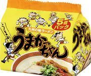 House “Umakacchan”, Tonkotsu Ramen, Pork Stock, 5 packs in 1 bag