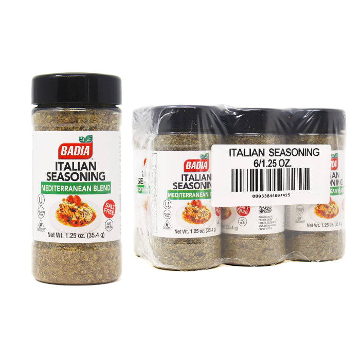 Badia – Seasoning Italian, 1.25 Oz – Pack of 6