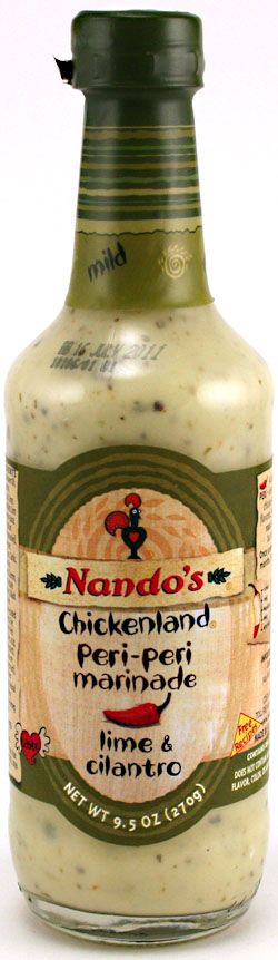 Nando’s Lime & Cilantro Marinade and Grilling Sauce, 9.5oz.