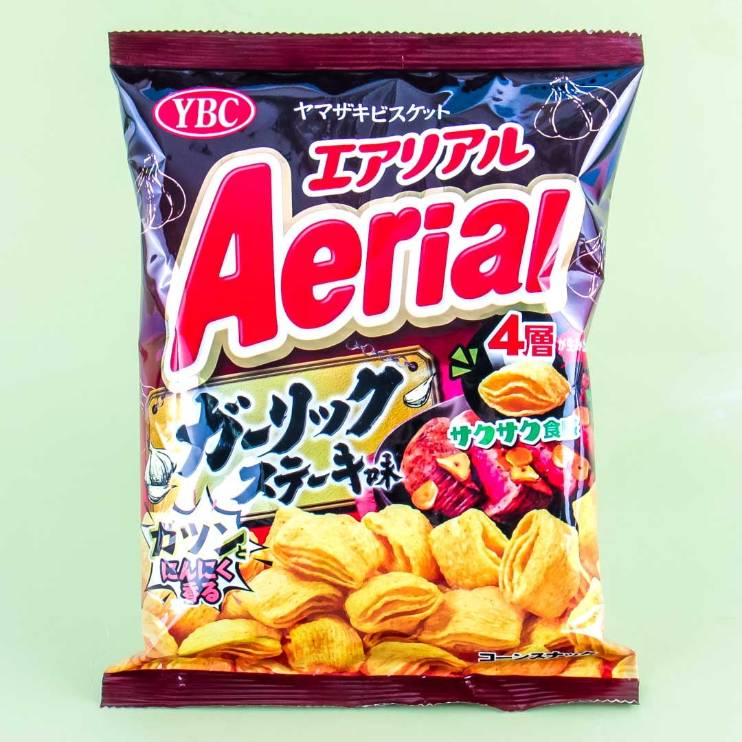 Aerial Corn Snacks – Garlic Steak