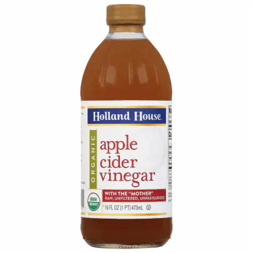 Holland House – Vinegar Apple Cider Organic, 16 oz | Pack of 6