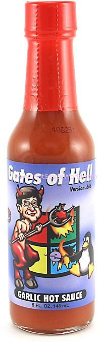 Gates Of Hell (Bill Gates) Hot Sauce, 5oz.