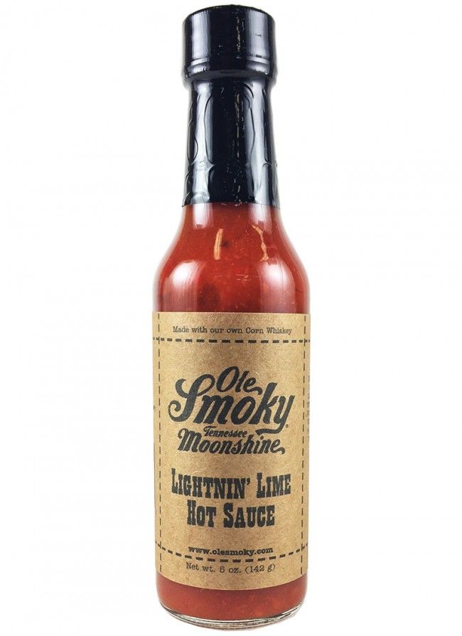 Ole Smoky Moonshine Lightnin’ Lime Hot Sauce, 5oz.