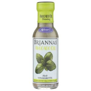 Briannas – Dressing Herbal Vinaigrette with Avocado, 10 Oz (Pack Of 6)
