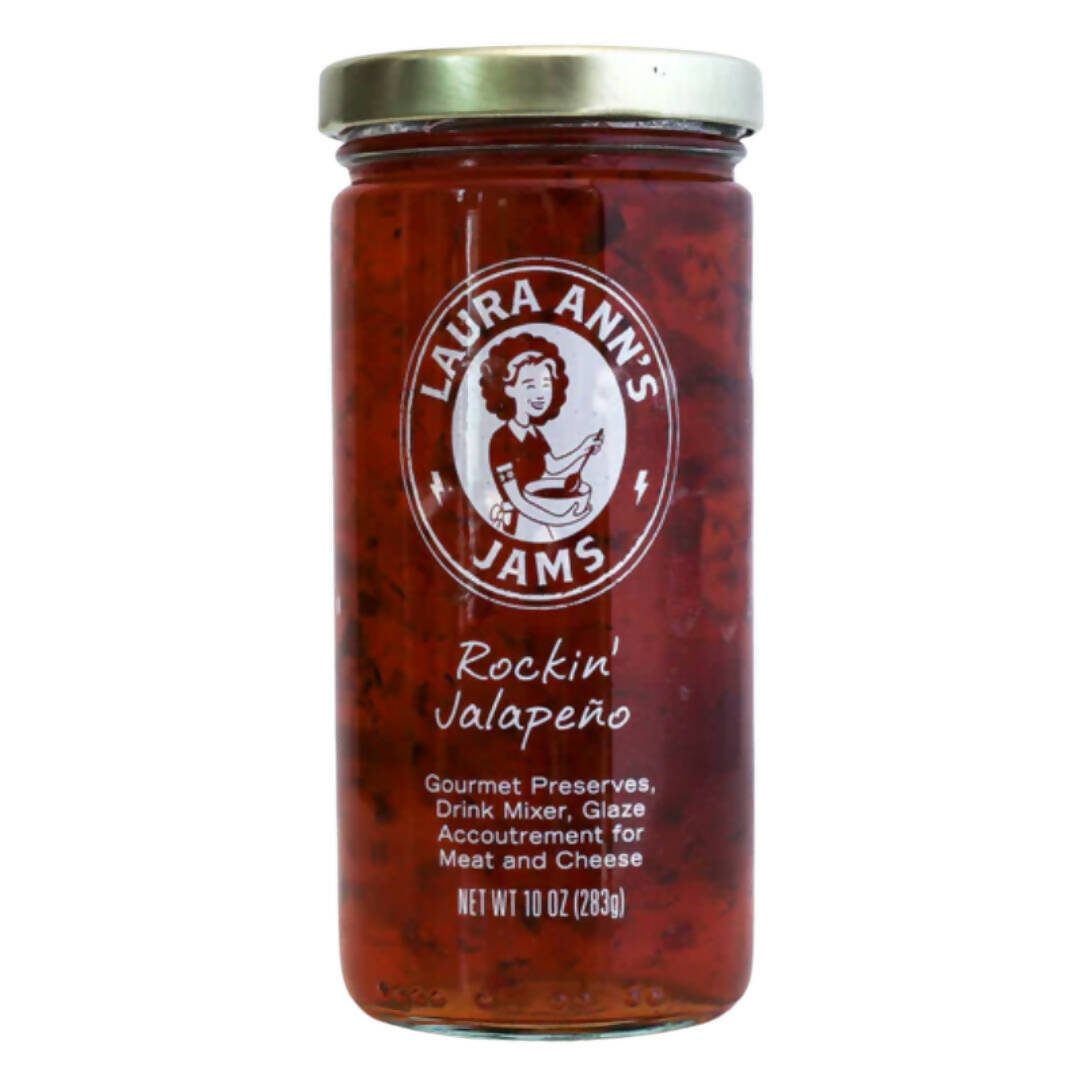 Laura Ann’s Jams Rockin Jalapeno Jars – 24 jars x 10oz