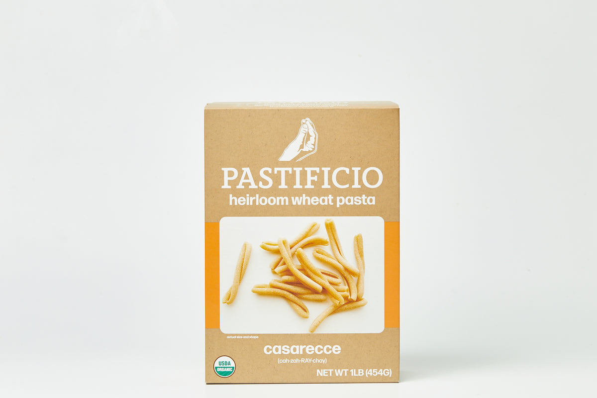 Pastificio Boulder CASARECCE Heritage Ancient Wheat Pasta Box – 6 boxes x 16oz case