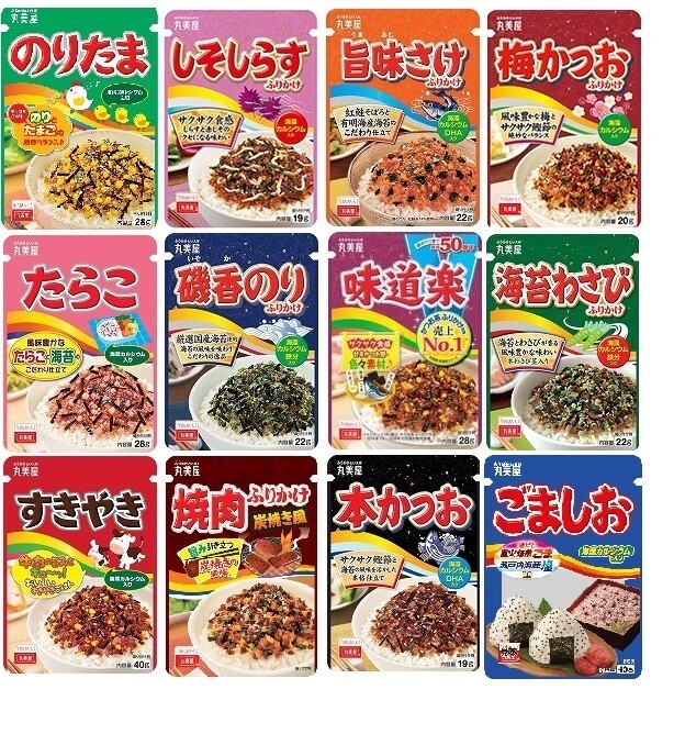 Marumiya “Furikake” Assortment 12 bags set