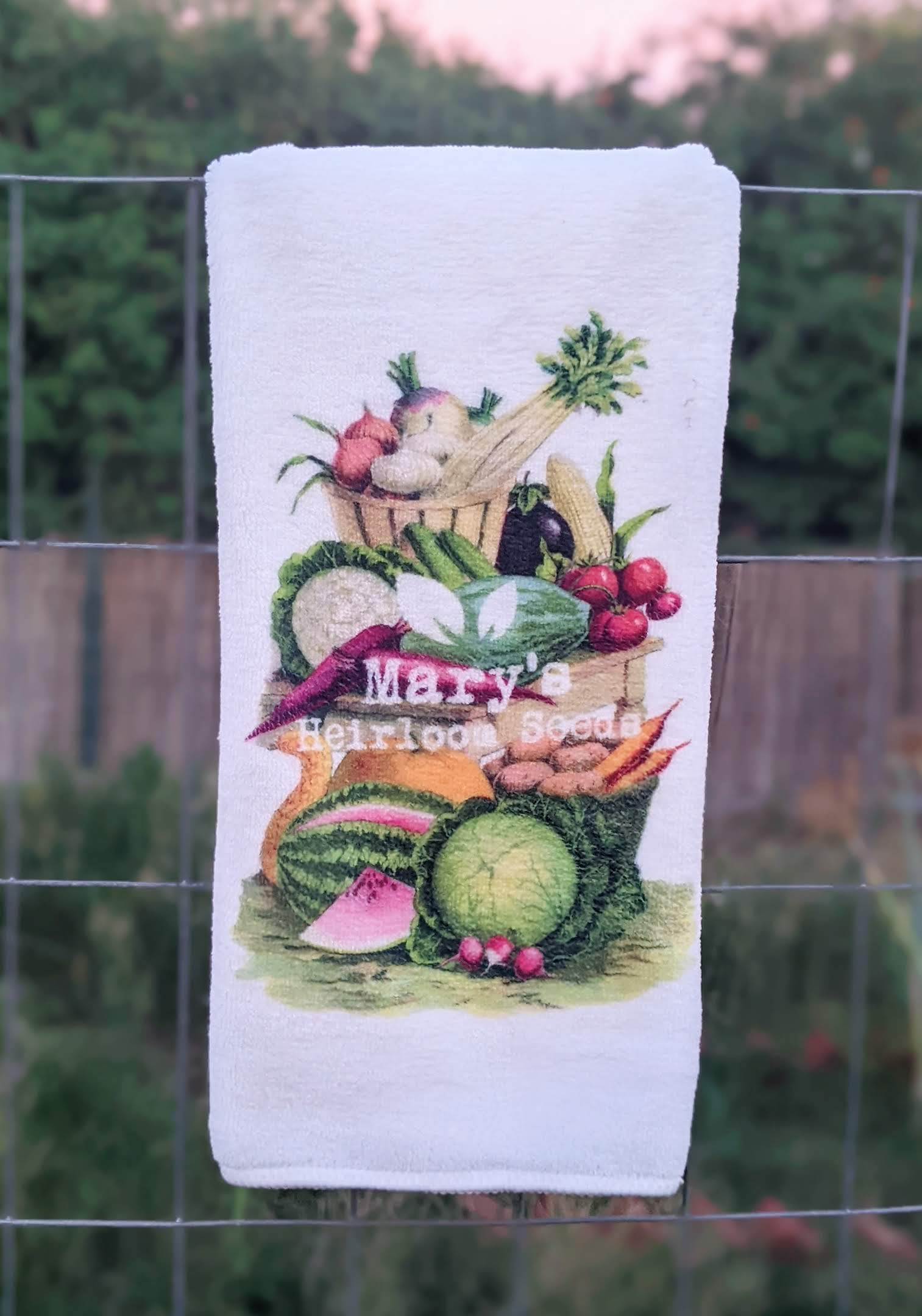 Mary’s Heirloom Seeds Towel