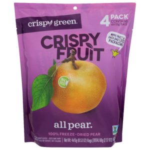 Crispy Green – Pear Dried, 2.12 Oz (Pack Of 8)