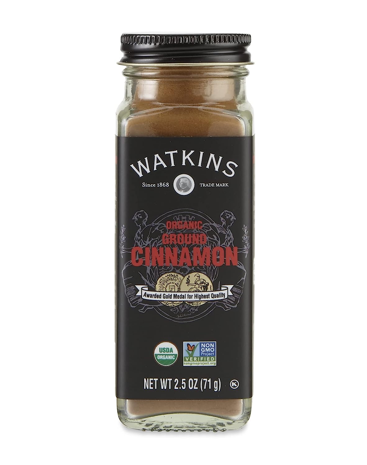 Watkins Ssnng Cinnamon Ground Org 2.5 Oz – Pack Of 3