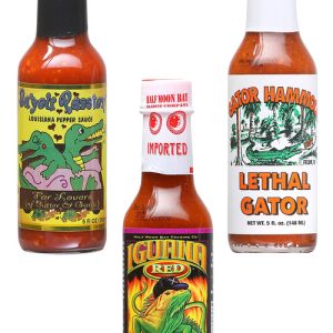 Best of Cayenne Pepper Hot Sauces Gift Set, 3/5oz.