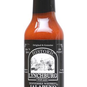 Historic Lynchburg Tennessee Whiskey Jalapeno Hot Sauce with Jack Daniels, 6oz.